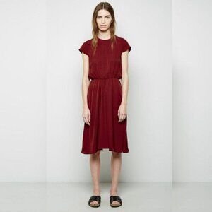 Isabel Marant etoile burgundy dress bloggers dream size small great price
